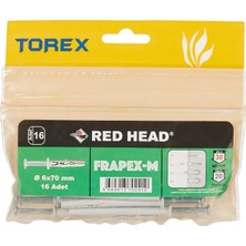 Torex Çakmalı Dübel Fx-M 6*50