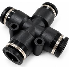 Expflex 12 mm Dörtlü Dağıtıcı Kruva Pnömatik Bağlantı