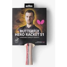 Yasaka Butterfly Hero Racket S1 Masa Tenisi Raketi 6251710002