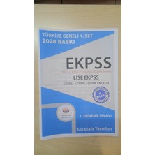 Kocakafa Yayınları Lise G-G-I 2 EKPSS2028 24'lü Deneme Sınavı ve Çözüm Kitabı