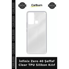 Carlburn Infinix Zero 40 Şeffaf Clear Tpu Silikon Kılıf Telefon Kapağı Arka Kapak Cep Aksesuarı