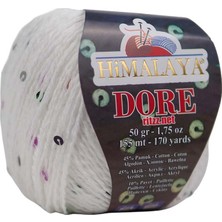 Himalaya Dore 61402 Beyaz - Karışık Pullu