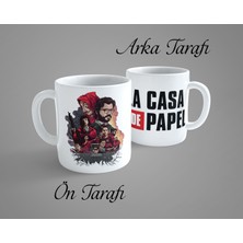OGC La Casa De Papel 4 Porselen Kupa Bardak