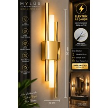Mylüx Aydınlatma Kirpi Ledli ve Elektirikli Boru Aplik