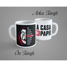 OGC La Casa De Papel 8 Porselen Kupa Bardak