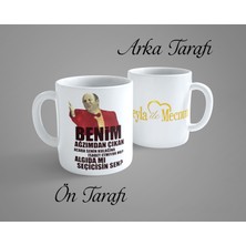 OGC Leyla ile Mecnun Ismail Abi Porselen Kupa Bardak