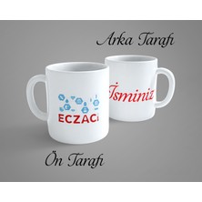 OGC Eczacı Kişiye Özel Isimli Porselen Kupa Bardak