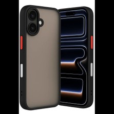 Apple iPhone 17 Kılıf Montreal Silikon Kapak - Siyah