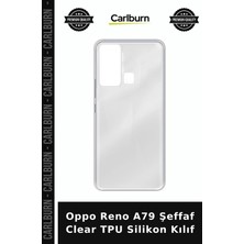 Carlburn Oppo Reno A79 Şeffaf Clear Tpu Silikon Kılıf Cep Kılıfları Akıllı Aksesuar Cihaz Kılıfı