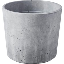 Odea Tr Boysenbar Beton Saksı, Açık Gri Açık Gri 9 cm