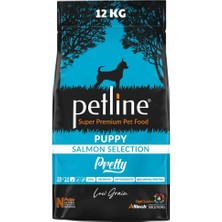 Odea Tr Pretty Puppy Kuru Köpek Maması, Somonlu, Düşük Tahıllı, Yavru Köpek, Tüm Irklar Için, 12KG