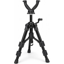 Gunex 35-60 cm Teleskopik Tripod Atış Desteği V Başlıklı