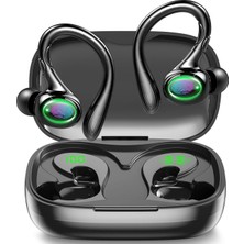 Odea Tr Kablosuz Kulaklıklar, 60H Oynatma Bluetooth 5.3 Kulaklıklar, LED Pil Ekranlı Gürültü Önleyici Kablosuz Kulaklıklar, Mikrofonlar Temizle Arama, Egzersiz Sporları Için Ipx6 Su Geçirmez Bluetooth