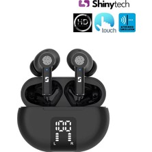 Odea Tr ST70 Aktif Gürültü Engelleyici Anc Kablosuz Bluetooth Kulaklık (Siyah)