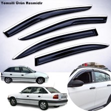 Caraks Opel Astra F Krom Cam Rüzgarlığı Abs Krom Nikelajlı Mügen Cam Rüzgarlığı 1991 - 1997 Arası 4 Lü