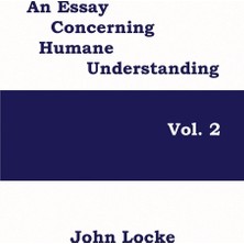 Step Kitap An Essay Concerning Humane Understanding, Volume 2