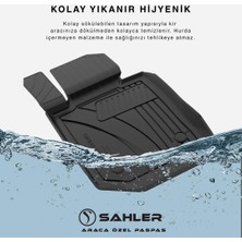 Happy Trend Tesla Model Y Juniper 2025+ ile Uyumlu 4.5d Pro Premium Oto Havuzlu Paspas
