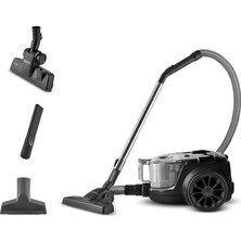 Happy Trend Vantuz Action Force X10 Elektrikli Süpürge Black
