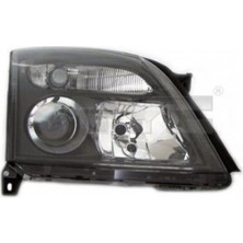 Tyc Opel Vectra 2002-2005 Ön Far Siyah Sağ (Oem No: 93172954)