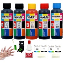 Odea Hp Uyumlu Kartuş Dolum Seti, 5X100 gr Solusyon ile