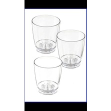 Happy Trend Adet Orta Boy 1 Litre Şeffaf Orkide Saksısı N3 En Sağlıklı Bitki Saksısı Ø12-H11 Nature Düz Şeffaf