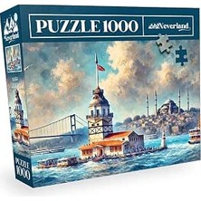 Happy Trend 1000 Parça Puzzle - Kız Kulesi