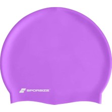 Happy Trend Silikon Yüzücü Bonesi – Su Geçirmez Unisex Deniz ve Havuz Bonesi, Saç Koruyucu Esnek Kap