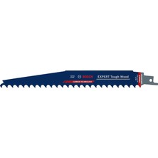 Happy Trend Professional 1x Expert 'tough Wood' S 1142 Khm Panter Testere Bıçakları (Inşaat Ahşabı, Basınç Işlemeli Kereste, Uzunluk 225 Mm, Aksesuar Panter Testere)