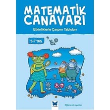 Happy Trend Canavarı - Etkinliklerle Çarpım Tabloları 5-7 Yaş