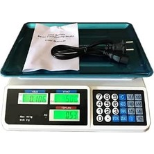 Happy Trend Ekranlı 40 kg 2 gr Şarjlı Elektronik Hassas Terazi