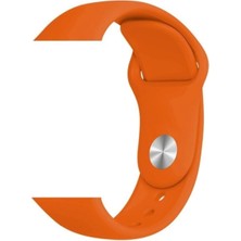 Happy Trend Apple Watch 42 44 45 49 mm M/l Beden Kordon Silikon Spor Kordon 1 2 3 4 5 6 Se 7 8 Ultra ile Uyumlu