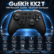 Gulikit Kk2 T Hall Effect Destekli Tmr Manyetik Joystick Kablosuz Gamepad (NS09 T)