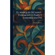 Step Kitap El Marquã©s De Saint-Ãvremont O Parã­s Y Londres En 1793