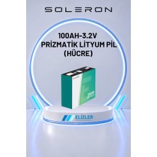 Tsm 100AH-3.2V Prizmatik Lityum Pil (Hücre)