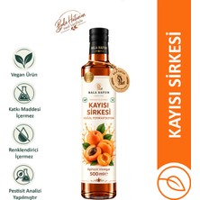 Bala Hatun Kayısı Sirkesi 500ML - Doğal Fermantasyon - 6 Ay Dinlendirilmiş Özel Tarif - Apricot Vinegar