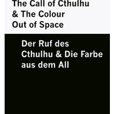 Step Kitap The Call Of Cthulhu & The Colour Out Of Space / Der Ruf Des Cthulhu & Die Farbe Aus Dem All [bilingual Edition] - English & German