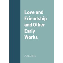 Step Kitap Love And Friendship And Other Early Works