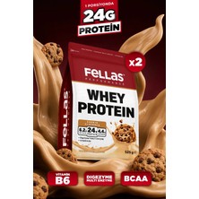 Fellas Whey Protein Tozu Kurabiye Aromalı (525 g) x 2 Adet