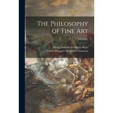 Step Kitap The Philosophy Of Fine Art; 1920 Vol 2