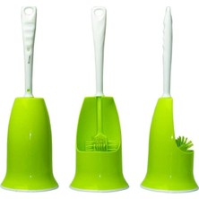 Seraviax Ergonomik Silikon Tuvalet Fırçası