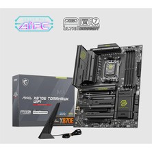 MSI Msı Mag X870E Tomahawk Wıfı Ddr5 8400MT/S 1xhdmı 4xm.2 USB Atx Am5(Amd Am5 9000/8000/7000 Serileri Ile Uyumlu)