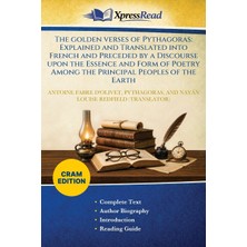 Step Kitap The Golden Verses Of Pythagoras: Explained And Translated Into French And Preceded By A Discourse Upon The Essence And Form Of Poetry Among The Principal Peoples Of The Earth (Cram Edition)