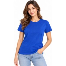 Suma Basic Tişört Bisiklet Yaka Kısa Kol Günlük Yazlık Slim Fit T-Shirt