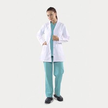 Uslucan Alışveriş Doktor Klasik Yaka Hemşire Önlüğü Uzun Kol Kısa Boy Bayan Öğretmen Önlük
