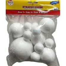 Mileo Strafor Köpük  Figür - Top Seti - 13 Lü Paket