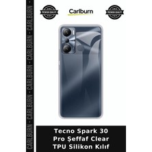 Carlburn Tecno Spark 30 Pro Şeffaf Clear Tpu Silikon Kılıf Mobil Aksesuar Telefon Koruyucu Cep Aksesuarı