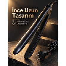 Teknodayım %100 Katı Seramik Plakalı LCD Ekranlı Saç Düzleştirici