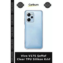 Carlburn Vivo V17S Şeffaf Clear Tpu Silikon Kılıf Cihaz Kılıfı Cep Koruma Telefon Örtüsü