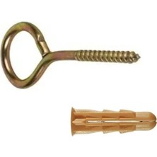 Torex 18*60 Kapalı Kanca + M6 Grapex Dübel