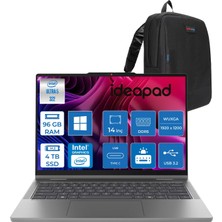 Lenovo Ideapad 5 2-In-1 14IPH11 Intel Core Ultra 5 322 96GB Ddr5 4tb SSD Intel Graphics 14" Wuxga OLED Dokunmatik Windows 11 Home Taşınabilir Bilgisayar 883UG004PTRWH47 + Zettaçanta